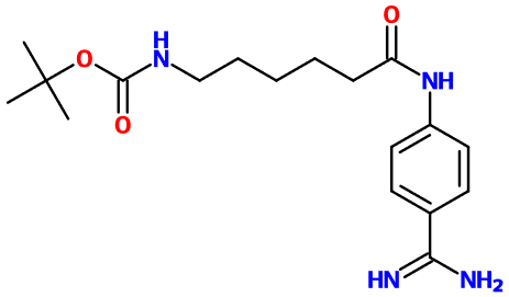 (image for) MC004596 N'-Boc-6-Amino-N-(4-carbamimidoylphenyl)hexanamide